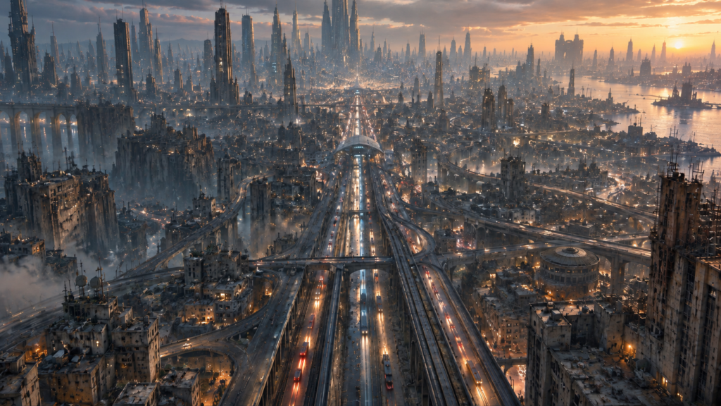 Metropole Megatherium - the city of no edge