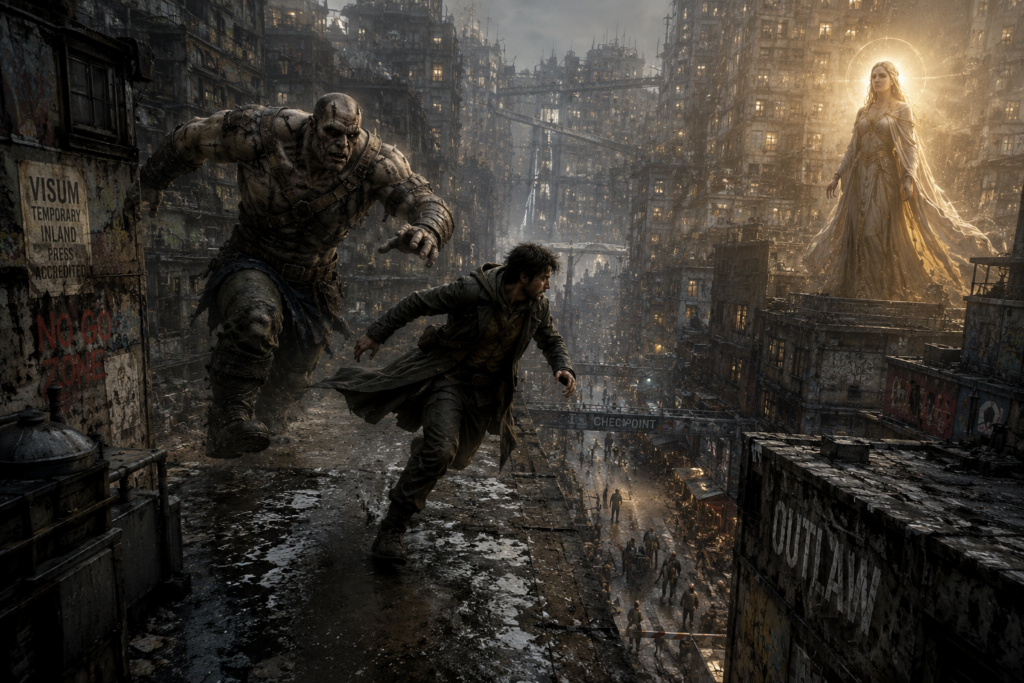 the endless pursuit in Regged City